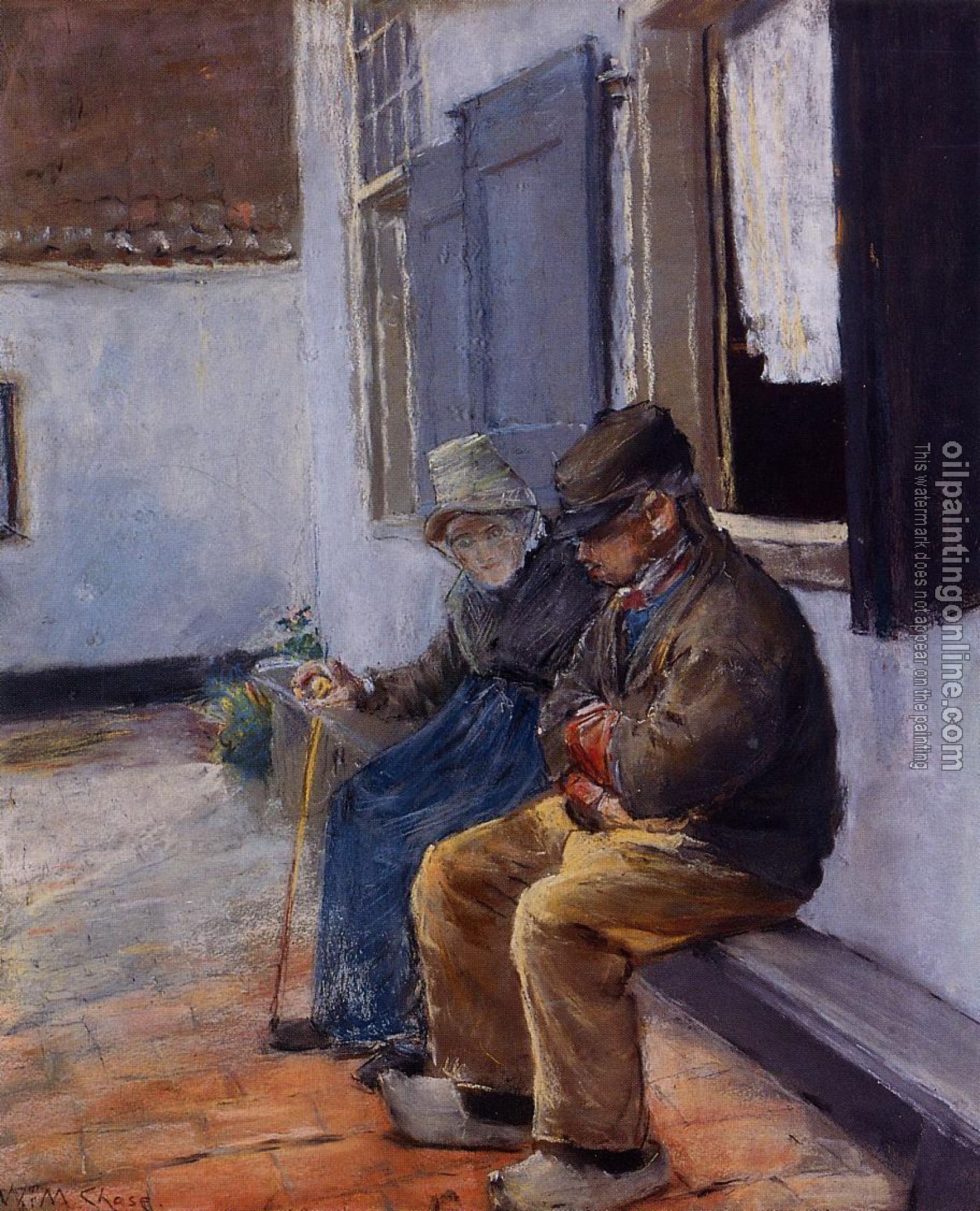Chase, William Merritt - The Consultation